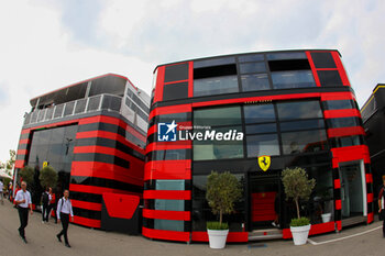 2023-09-02 - Scuderia Ferrari Hospitality - 2023 FORMULA 1 PIRELLI GRAND PREMIO D’ITALIA GRAND PRIX, FORMULA ONE WORLD CHAMPIONSHIP - QUALIFYING - FORMULA 1 - MOTORS