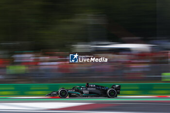 2023-09-02 - 63 RUSSELL George (gbr), Mercedes AMG F1 Team W14, action during the 2023 Formula 1 Pirelli Grand Premio d’Italia Grand Prix, 14th round of the 2023 Formula One World Championship from September 1 to 3, 2023 on the Autodromo Nazionale di Monza, in Monza, Italy - F1 - ITALIAN GRAND PRIX 2023 - FORMULA 1 - MOTORS