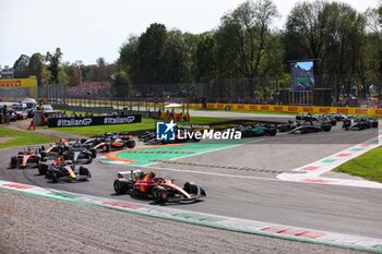 2023-09-03 - Start of the 2023 Formula 1 Pirelli Grand Premio d’Italia Grand Prix, 14th round of the 2023 Formula One World Championship from September 1 to 3, 2023 on the Autodromo Nazionale di Monza, in Monza, Italy - F1 - ITALIAN GRAND PRIX 2023 - RACE - FORMULA 1 - MOTORS
