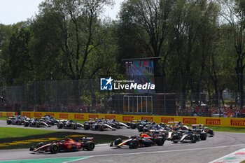 2023-09-03 - Start during the 2023 Formula 1 Pirelli Grand Premio d’Italia Grand Prix, 14th round of the 2023 Formula One World Championship from September 1 to 3, 2023 on the Autodromo Nazionale di Monza, in Monza, Italy - F1 - ITALIAN GRAND PRIX 2023 - RACE - FORMULA 1 - MOTORS