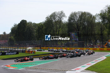 2023-09-03 - Start during the 2023 Formula 1 Pirelli Grand Premio d’Italia Grand Prix, 14th round of the 2023 Formula One World Championship from September 1 to 3, 2023 on the Autodromo Nazionale di Monza, in Monza, Italy - F1 - ITALIAN GRAND PRIX 2023 - RACE - FORMULA 1 - MOTORS