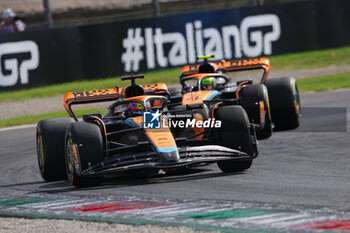 2023-09-03 - 81 PIASTRI Oscar (aus), McLaren F1 Team MCL60, action during the 2023 Formula 1 Pirelli Grand Premio d’Italia Grand Prix, 14th round of the 2023 Formula One World Championship from September 1 to 3, 2023 on the Autodromo Nazionale di Monza, in Monza, Italy - F1 - ITALIAN GRAND PRIX 2023 - RACE - FORMULA 1 - MOTORS