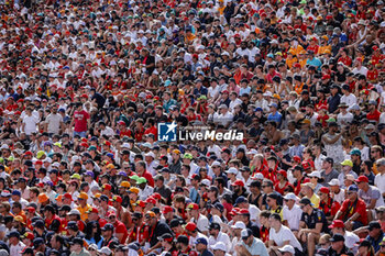 2023-09-03 - spectators, fans during the 2023 Formula 1 Pirelli Grand Premio d’Italia Grand Prix, 14th round of the 2023 Formula One World Championship from September 1 to 3, 2023 on the Autodromo Nazionale di Monza, in Monza, Italy - F1 - ITALIAN GRAND PRIX 2023 - RACE - FORMULA 1 - MOTORS