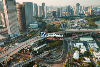 2023-09-16 - illustration, landscape, paysage, city skyline during the 2023 Formula 1 Singapore Airlines Singapore Grand Prix, 15th round of the 2023 Formula One World Championship from September 15 to 17, 2023 on the Marina Bay Street Circuit, in Singapore - F1 - SINGAPORE GRAND PRIX 2023 - FORMULA 1 - MOTORS