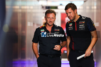 2023-09-16 - HORNER Christian (gbr), Team Principal of Red Bull Racing, portrait during the 2023 Formula 1 Singapore Airlines Singapore Grand Prix, 15th round of the 2023 Formula One World Championship from September 15 to 17, 2023 on the Marina Bay Street Circuit, in Singapore - F1 - SINGAPORE GRAND PRIX 2023 - FORMULA 1 - MOTORS