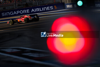 2023-09-16 - 16 LECLERC Charles (mco), Scuderia Ferrari SF-23, action during the 2023 Formula 1 Singapore Airlines Singapore Grand Prix, 15th round of the 2023 Formula One World Championship from September 15 to 17, 2023 on the Marina Bay Street Circuit, in Singapore - F1 - SINGAPORE GRAND PRIX 2023 - FORMULA 1 - MOTORS
