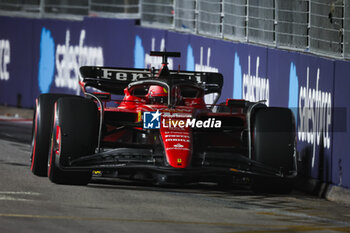 2023-09-16 - 16 LECLERC Charles (mco), Scuderia Ferrari SF-23, action during the 2023 Formula 1 Singapore Airlines Singapore Grand Prix, 15th round of the 2023 Formula One World Championship from September 15 to 17, 2023 on the Marina Bay Street Circuit, in Singapore - F1 - SINGAPORE GRAND PRIX 2023 - FORMULA 1 - MOTORS