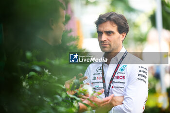 2023-09-17 - D'AMBROSIO Jerome (bel), Driver Development Director of Mercedes AMG F1 Team, portrait during the 2023 Formula 1 Singapore Airlines Singapore Grand Prix, 15th round of the 2023 Formula One World Championship from September 15 to 17, 2023 on the Marina Bay Street Circuit, in Singapore - F1 - SINGAPORE GRAND PRIX 2023 - RACE - FORMULA 1 - MOTORS