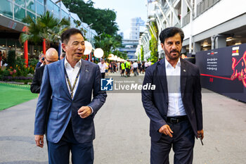 2023-09-17 - BEN SULAYEM Mohammed (uae), President of the FIA, portrait during the 2023 Formula 1 Singapore Airlines Singapore Grand Prix, 15th round of the 2023 Formula One World Championship from September 15 to 17, 2023 on the Marina Bay Street Circuit, in Singapore - F1 - SINGAPORE GRAND PRIX 2023 - RACE - FORMULA 1 - MOTORS