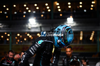2023-09-17 - RUSSELL George (gbr), Mercedes AMG F1 Team W14, portrait during the 2023 Formula 1 Singapore Airlines Singapore Grand Prix, 15th round of the 2023 Formula One World Championship from September 15 to 17, 2023 on the Marina Bay Street Circuit, in Singapore - F1 - SINGAPORE GRAND PRIX 2023 - RACE - FORMULA 1 - MOTORS