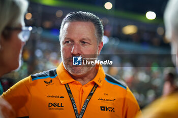 2023-09-17 - BROWN Zak (usa), CEO of of McLaren Racing, portrait during the 2023 Formula 1 Singapore Airlines Singapore Grand Prix, 15th round of the 2023 Formula One World Championship from September 15 to 17, 2023 on the Marina Bay Street Circuit, in Singapore - F1 - SINGAPORE GRAND PRIX 2023 - RACE - FORMULA 1 - MOTORS