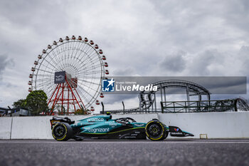 2023-09-22 - 14 ALONSO Fernando (spa), Aston Martin F1 Team AMR23, action during the 2023 Formula 1 Lenovo Japanese Grand Prix, 16th round of the 2023 Formula One World Championship from September 22 to 24, 2023 on the Suzuka International Racing Course, in Suzuka - F1 - JAPANESE GRAND PRIX 2023 - FORMULA 1 - MOTORS