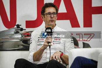 2023-09-22 - SHOVLIN Andrew, Mercedes AMG F1 Team trackside engineering director, portrait press conference during the 2023 Formula 1 Lenovo Japanese Grand Prix, 16th round of the 2023 Formula One World Championship from September 22 to 24, 2023 on the Suzuka International Racing Course, in Suzuka - F1 - JAPANESE GRAND PRIX 2023 - FORMULA 1 - MOTORS