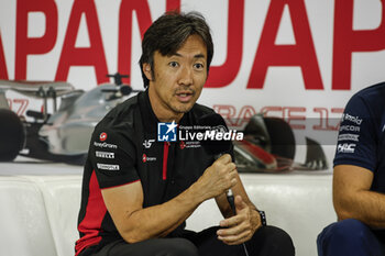2023-09-22 - KOMATSU Ayao (jpn), Chief Engineer of Haas F1 Team, portrait press conference during the 2023 Formula 1 Lenovo Japanese Grand Prix, 16th round of the 2023 Formula One World Championship from September 22 to 24, 2023 on the Suzuka International Racing Course, in Suzuka - F1 - JAPANESE GRAND PRIX 2023 - FORMULA 1 - MOTORS