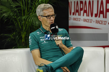 2023-09-22 - KRACK Mike (ger), Team Principal and CEO of Aston Martin F1 Team, portrait press conference during the 2023 Formula 1 Lenovo Japanese Grand Prix, 16th round of the 2023 Formula One World Championship from September 22 to 24, 2023 on the Suzuka International Racing Course, in Suzuka - F1 - JAPANESE GRAND PRIX 2023 - FORMULA 1 - MOTORS