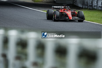 2023-09-22 - 16 LECLERC Charles (mco), Scuderia Ferrari SF-23, action during the 2023 Formula 1 Lenovo Japanese Grand Prix, 16th round of the 2023 Formula One World Championship from September 22 to 24, 2023 on the Suzuka International Racing Course, in Suzuka - F1 - JAPANESE GRAND PRIX 2023 - FORMULA 1 - MOTORS