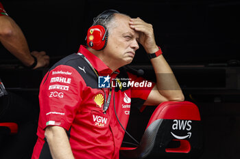 2023-09-22 - VASSEUR Frédéric (fra), Team Principal & General Manager of the Scuderia Ferrari, portrait during the 2023 Formula 1 Lenovo Japanese Grand Prix, 16th round of the 2023 Formula One World Championship from September 22 to 24, 2023 on the Suzuka International Racing Course, in Suzuka - F1 - JAPANESE GRAND PRIX 2023 - FORMULA 1 - MOTORS