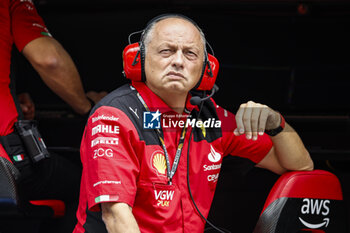 2023-09-22 - VASSEUR Frédéric (fra), Team Principal & General Manager of the Scuderia Ferrari, portrait during the 2023 Formula 1 Lenovo Japanese Grand Prix, 16th round of the 2023 Formula One World Championship from September 22 to 24, 2023 on the Suzuka International Racing Course, in Suzuka - F1 - JAPANESE GRAND PRIX 2023 - FORMULA 1 - MOTORS