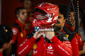 2023-09-22 - LECLERC Charles (mco), Scuderia Ferrari SF-23, portrait during the 2023 Formula 1 Lenovo Japanese Grand Prix, 16th round of the 2023 Formula One World Championship from September 22 to 24, 2023 on the Suzuka International Racing Course, in Suzuka - F1 - JAPANESE GRAND PRIX 2023 - FORMULA 1 - MOTORS