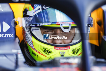 2023-09-23 - PEREZ Sergio (mex), Red Bull Racing RB19, portrait during the 2023 Formula 1 Lenovo Japanese Grand Prix, 16th round of the 2023 Formula One World Championship from September 22 to 24, 2023 on the Suzuka International Racing Course, in Suzuka - F1 - JAPANESE GRAND PRIX 2023 - FORMULA 1 - MOTORS