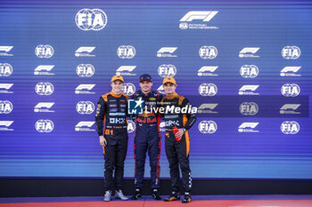2023-09-23 - PIASTRI Oscar (aus), McLaren F1 Team MCL60, portrait VERSTAPPEN Max (ned), Red Bull Racing RB19, portrait NORRIS Lando (gbr), McLaren F1 Team MCL60, portrait during the 2023 Formula 1 Lenovo Japanese Grand Prix, 16th round of the 2023 Formula One World Championship from September 22 to 24, 2023 on the Suzuka International Racing Course, in Suzuka - F1 - JAPANESE GRAND PRIX 2023 - FORMULA 1 - MOTORS
