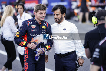 2023-09-23 - VERSTAPPEN Max (ned), Red Bull Racing RB19, portrait BEN SULAYEM Mohammed (uae), President of the FIA, portrait during the 2023 Formula 1 Lenovo Japanese Grand Prix, 16th round of the 2023 Formula One World Championship from September 22 to 24, 2023 on the Suzuka International Racing Course, in Suzuka - F1 - JAPANESE GRAND PRIX 2023 - FORMULA 1 - MOTORS