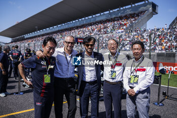 2023-09-24 - DOMENICALI Stefano (ita), Chairman and CEO Formula One Group FOG, portrait BEN SULAYEM Mohammed (uae), President of the FIA, portrait during the 2023 Formula 1 Lenovo Japanese Grand Prix, 16th round of the 2023 Formula One World Championship from September 22 to 24, 2023 on the Suzuka International Racing Course, in Suzuka - F1 - JAPANESE GRAND PRIX 2023 - RACE - FORMULA 1 - MOTORS