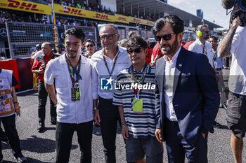 2023-09-24 - BEN SULAYEM Mohammed (uae), President of the FIA, portrait DOMENICALI Stefano (ita), Chairman and CEO Formula One Group FOG, portrait during the 2023 Formula 1 Lenovo Japanese Grand Prix, 16th round of the 2023 Formula One World Championship from September 22 to 24, 2023 on the Suzuka International Racing Course, in Suzuka - F1 - JAPANESE GRAND PRIX 2023 - RACE - FORMULA 1 - MOTORS