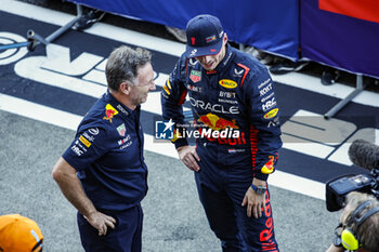 2023-09-24 - VERSTAPPEN Max (ned), Red Bull Racing RB19, portrait HORNER Christian (gbr), Team Principal of Red Bull Racing, portrait during the 2023 Formula 1 Lenovo Japanese Grand Prix, 16th round of the 2023 Formula One World Championship from September 22 to 24, 2023 on the Suzuka International Racing Course, in Suzuka - F1 - JAPANESE GRAND PRIX 2023 - RACE - FORMULA 1 - MOTORS