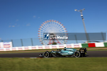 2023-09-24 - 18 STROLL Lance (can), Aston Martin F1 Team AMR23, action during the 2023 Formula 1 Lenovo Japanese Grand Prix, 16th round of the 2023 Formula One World Championship from September 22 to 24, 2023 on the Suzuka International Racing Course, in Suzuka - F1 - JAPANESE GRAND PRIX 2023 - RACE - FORMULA 1 - MOTORS