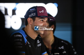 2023-10-05 - OCON Esteban (fra), Alpine F1 Team A523, portrait during the 2023 Formula 1 Qatar Grand Prix, 17th round of the 2023 Formula One World Championship from October 6 to 8, 2023 on the Lusail International Circuit, in Doha, Qatar - F1 - QATAR GRAND PRIX 2023 - FORMULA 1 - MOTORS
