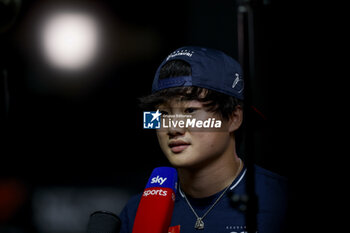 2023-10-05 - TSUNODA Yuki (jap), Scuderia AlphaTauri AT04, portrait during the 2023 Formula 1 Qatar Grand Prix, 17th round of the 2023 Formula One World Championship from October 6 to 8, 2023 on the Lusail International Circuit, in Doha, Qatar - F1 - QATAR GRAND PRIX 2023 - FORMULA 1 - MOTORS