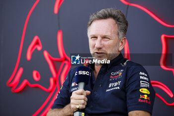 2023-10-06 - HORNER Christian (gbr), Team Principal of Red Bull Racing, portrait during the 2023 Formula 1 Qatar Grand Prix, 17th round of the 2023 Formula One World Championship from October 6 to 8, 2023 on the Lusail International Circuit, in Doha, Qatar - F1 - QATAR GRAND PRIX 2023 - FORMULA 1 - MOTORS