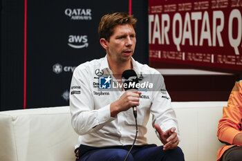 2023-10-06 - VOWLES James, Team Principal of Williams Racing, portrait during the 2023 Formula 1 Qatar Grand Prix, 17th round of the 2023 Formula One World Championship from October 6 to 8, 2023 on the Lusail International Circuit, in Doha, Qatar - F1 - QATAR GRAND PRIX 2023 - FORMULA 1 - MOTORS