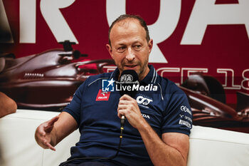 2023-10-06 - BAYER Peter, CEO of AlphaTauri, portrait during the 2023 Formula 1 Qatar Grand Prix, 17th round of the 2023 Formula One World Championship from October 6 to 8, 2023 on the Lusail International Circuit, in Doha, Qatar - F1 - QATAR GRAND PRIX 2023 - FORMULA 1 - MOTORS