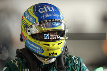 2023-10-06 - ALONSO Fernando (spa), Aston Martin F1 Team AMR23, portrait during the 2023 Formula 1 Qatar Grand Prix, 17th round of the 2023 Formula One World Championship from October 6 to 8, 2023 on the Lusail International Circuit, in Doha, Qatar - F1 - QATAR GRAND PRIX 2023 - FORMULA 1 - MOTORS