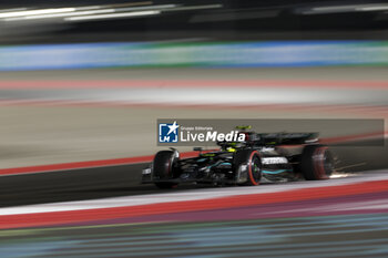 2023-10-06 - 44 HAMILTON Lewis (gbr), Mercedes AMG F1 Team W14, action during the 2023 Formula 1 Qatar Grand Prix, 17th round of the 2023 Formula One World Championship from October 6 to 8, 2023 on the Lusail International Circuit, in Doha, Qatar - F1 - QATAR GRAND PRIX 2023 - FORMULA 1 - MOTORS