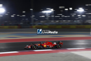 2023-10-06 - 55 SAINZ Carlos (spa), Scuderia Ferrari SF-23, action during the 2023 Formula 1 Qatar Grand Prix, 17th round of the 2023 Formula One World Championship from October 6 to 8, 2023 on the Lusail International Circuit, in Doha, Qatar - F1 - QATAR GRAND PRIX 2023 - FORMULA 1 - MOTORS