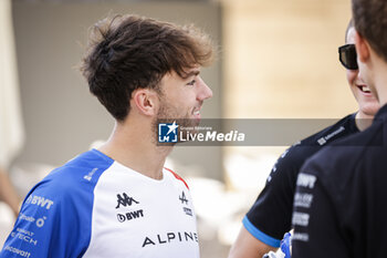 2023-10-07 - GASLY Pierre (fra), Alpine F1 Team A523, portrait during the 2023 Formula 1 Qatar Grand Prix, 17th round of the 2023 Formula One World Championship from October 6 to 8, 2023 on the Lusail International Circuit, in Doha, Qatar - F1 - QATAR GRAND PRIX 2023 - FORMULA 1 - MOTORS