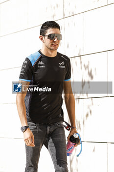 2023-10-07 - OCON Esteban (fra), Alpine F1 Team A523, portrait during the 2023 Formula 1 Qatar Grand Prix, 17th round of the 2023 Formula One World Championship from October 6 to 8, 2023 on the Lusail International Circuit, in Doha, Qatar - F1 - QATAR GRAND PRIX 2023 - FORMULA 1 - MOTORS