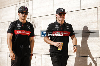 2023-10-07 - ZHOU Guanyu (chi), Alfa Romeo F1 Team Stake C43, portrait BOTTAS Valtteri (fin), Alfa Romeo F1 Team Stake C43, portrait during the 2023 Formula 1 Qatar Grand Prix, 17th round of the 2023 Formula One World Championship from October 6 to 8, 2023 on the Lusail International Circuit, in Doha, Qatar - F1 - QATAR GRAND PRIX 2023 - FORMULA 1 - MOTORS