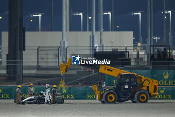 2023-10-07 - LAWSON Liam (nzl), Red Bull Junior Driver, out at the first lap during the 2023 Formula 1 Qatar Grand Prix, 17th round of the 2023 Formula One World Championship from October 6 to 8, 2023 on the Lusail International Circuit, in Doha, Qatar - F1 - QATAR GRAND PRIX 2023 - FORMULA 1 - MOTORS
