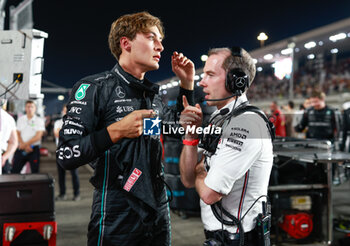 2023-10-07 - RUSSELL George (gbr), Mercedes AMG F1 Team W14, portrait during the 2023 Formula 1 Qatar Grand Prix, 17th round of the 2023 Formula One World Championship from October 6 to 8, 2023 on the Lusail International Circuit, in Doha, Qatar - F1 - QATAR GRAND PRIX 2023 - FORMULA 1 - MOTORS