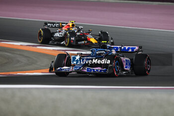 2023-10-07 - 10 GASLY Pierre (fra), Alpine F1 Team A523, action during the 2023 Formula 1 Qatar Grand Prix, 17th round of the 2023 Formula One World Championship from October 6 to 8, 2023 on the Lusail International Circuit, in Doha, Qatar - F1 - QATAR GRAND PRIX 2023 - FORMULA 1 - MOTORS