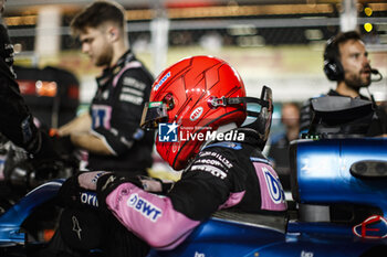 2023-10-08 - OCON Esteban (fra), Alpine F1 Team A523, portrait during the 2023 Formula 1 Qatar Grand Prix, 17th round of the 2023 Formula One World Championship from October 6 to 8, 2023 on the Lusail International Circuit, in Doha, Qatar - F1 - QATAR GRAND PRIX 2023 - RACE - FORMULA 1 - MOTORS