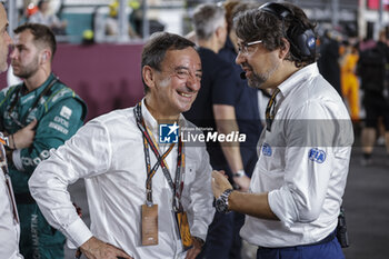 2023-10-08 - FILLON Pierre, ACO president portrait during the 2023 Formula 1 Qatar Grand Prix, 17th round of the 2023 Formula One World Championship from October 6 to 8, 2023 on the Lusail International Circuit, in Doha, Qatar - F1 - QATAR GRAND PRIX 2023 - RACE - FORMULA 1 - MOTORS