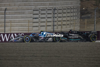 2023-10-08 - 31 OCON Esteban (fra), Alpine F1 Team A523, action 63 RUSSELL George (gbr), Mercedes AMG F1 Team W14, action during the 2023 Formula 1 Qatar Grand Prix, 17th round of the 2023 Formula One World Championship from October 6 to 8, 2023 on the Lusail International Circuit, in Doha, Qatar - F1 - QATAR GRAND PRIX 2023 - RACE - FORMULA 1 - MOTORS