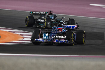 2023-10-08 - 31 OCON Esteban (fra), Alpine F1 Team A523, action during the 2023 Formula 1 Qatar Grand Prix, 17th round of the 2023 Formula One World Championship from October 6 to 8, 2023 on the Lusail International Circuit, in Doha, Qatar - F1 - QATAR GRAND PRIX 2023 - RACE - FORMULA 1 - MOTORS