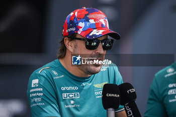 2023-10-19 - ALONSO Fernando (spa), Aston Martin F1 Team AMR23, portrait during the 2023 Formula 1 Lenovo United States Grand Prix, 18th round of the 2023 Formula One World Championship from October 20 to 22, 2023 on the Circuit of The Americas, in Austin, USA - F1 - US GRAND PRIX 2023 - FORMULA 1 - MOTORS