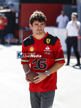 2023-10-19 - LECLERC Charles (mco), Scuderia Ferrari SF-23, portrait during the 2023 Formula 1 Lenovo United States Grand Prix, 18th round of the 2023 Formula One World Championship from October 20 to 22, 2023 on the Circuit of The Americas, in Austin, USA - F1 - US GRAND PRIX 2023 - FORMULA 1 - MOTORS